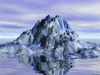 Lone Ice Rock